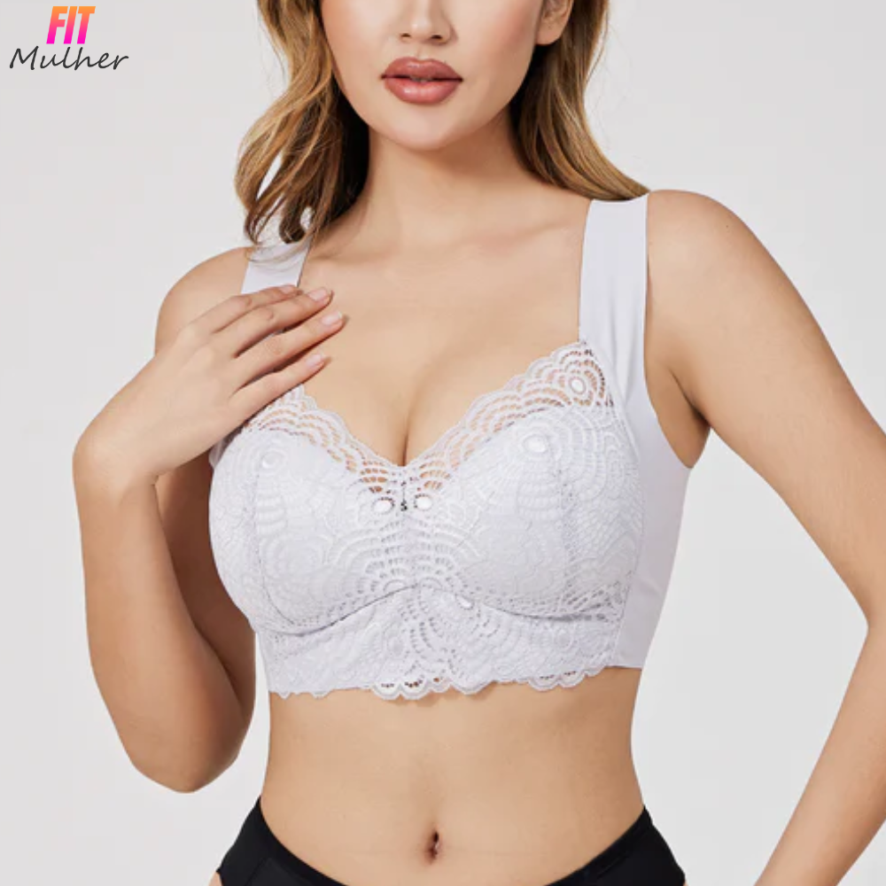 Compre 1 Leve 2: Sutiã Fit Bordado
