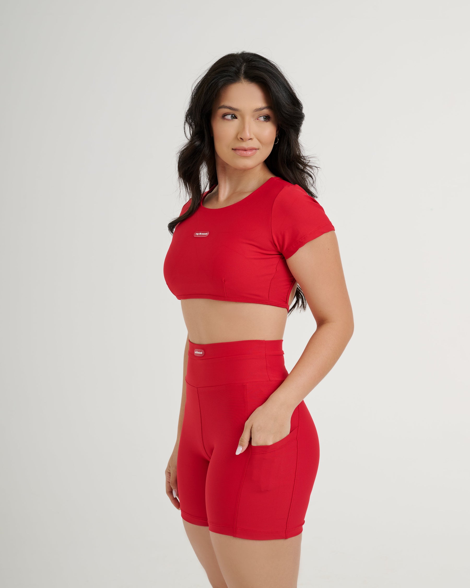 Conjunto Shine Red