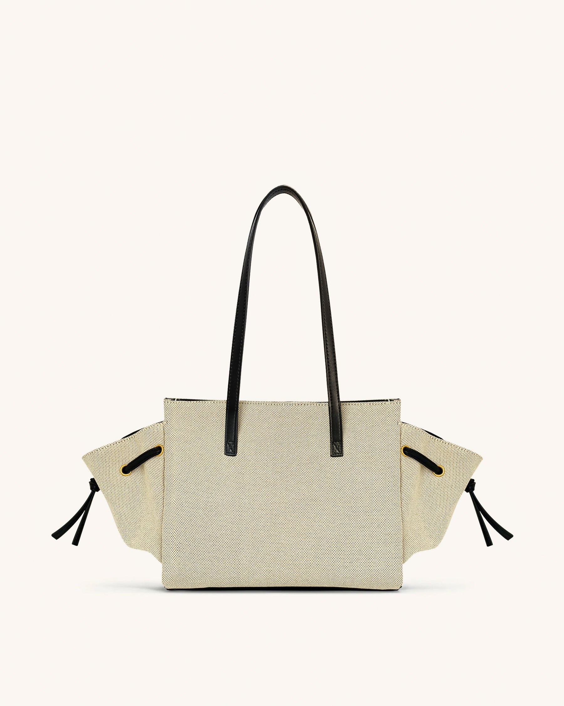 Linda Tote Bag - Black Canvas