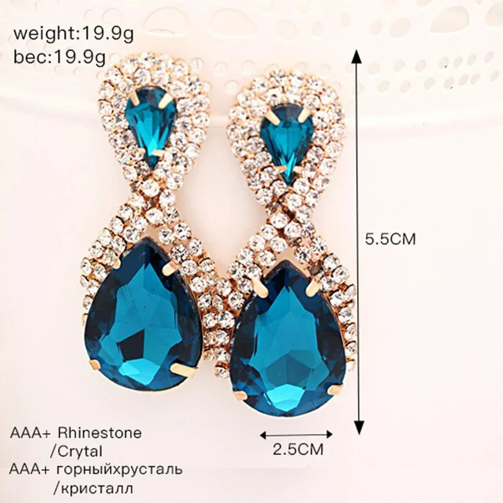 Brincos de Cristal Sunny