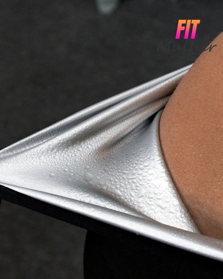 LIQUIDAÇÃO (ÚLTIMO DIA) - Efeito Sauna - FIT MULHER Modela Cintura, Queima Calorias, Famosa Pochete e Ideal para Pós Parto - GARANTIA