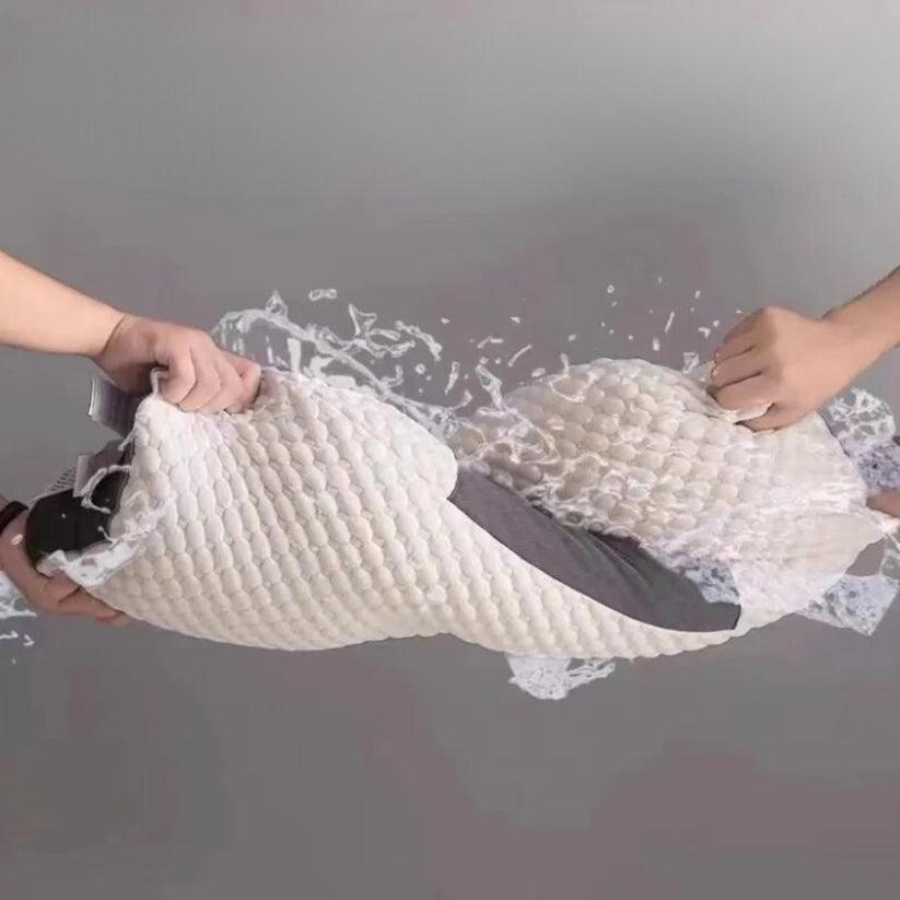 PillowConfort - Tenha Noites de Sono Inigualáveis com Suporte Ortopédico Premium - Lojas Poupe-me