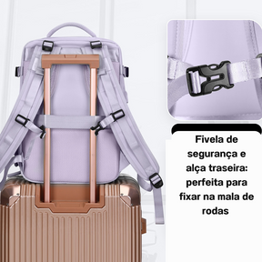 TravelBag Mix - Mochila multifuncional com carregamento USB (aprovada para voo)