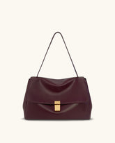 Hilary Shoulder Bag - Deep Burgundy