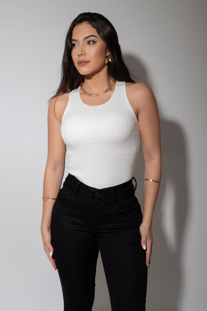 Calça Jeans Modeladora Preta Que Não Desbota Skinny CH111