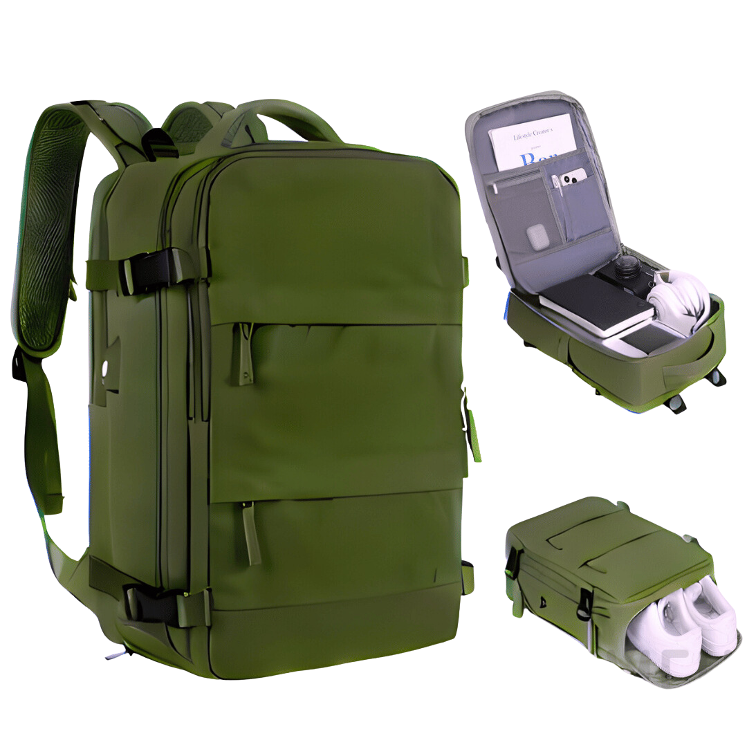 TravelBag Mix - Mochila multifuncional com carregamento USB (aprovada para voo)
