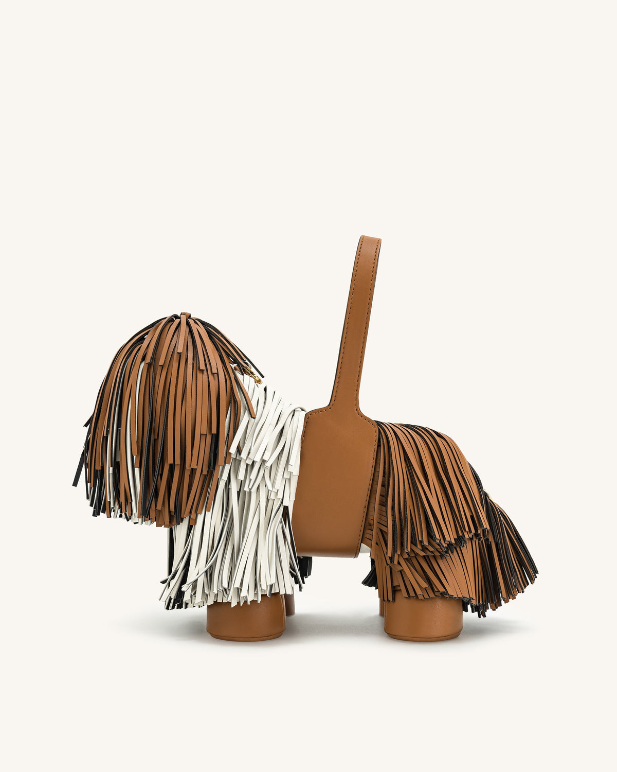 Bolsa Nita em Formato de Cachorrinho - Marrom