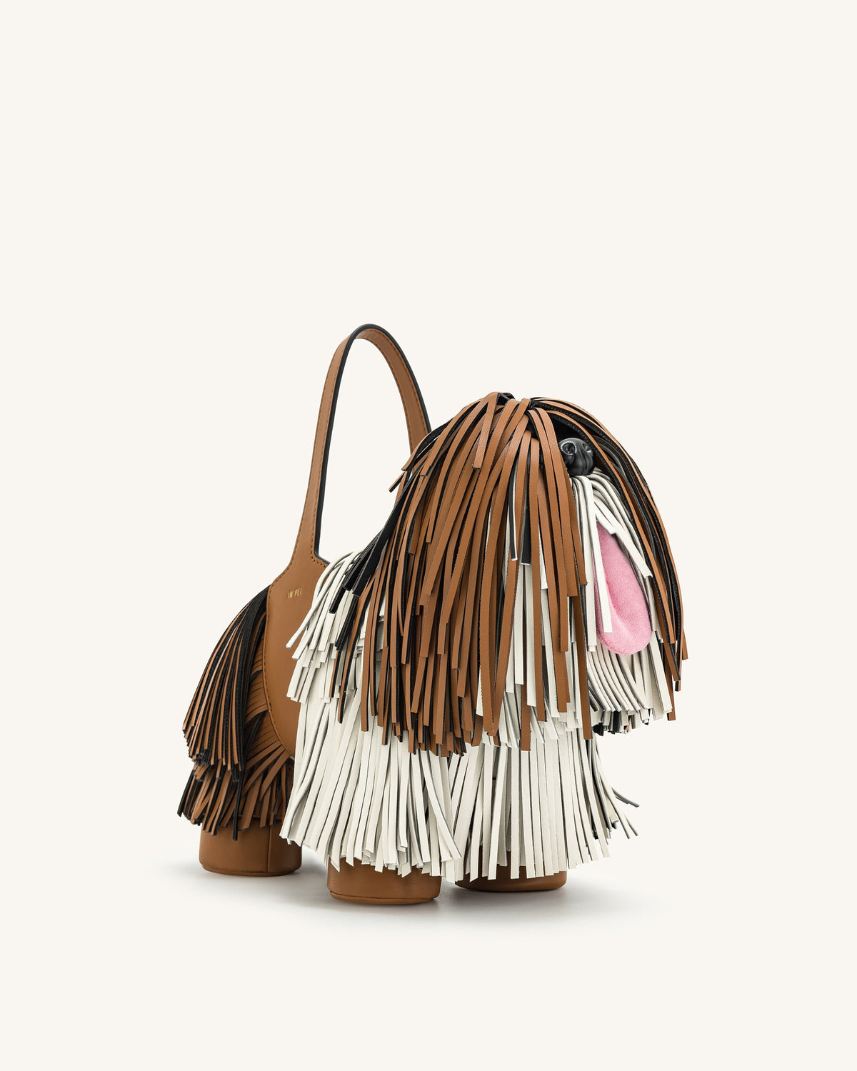 Bolsa Nita em Formato de Cachorrinho - Marrom