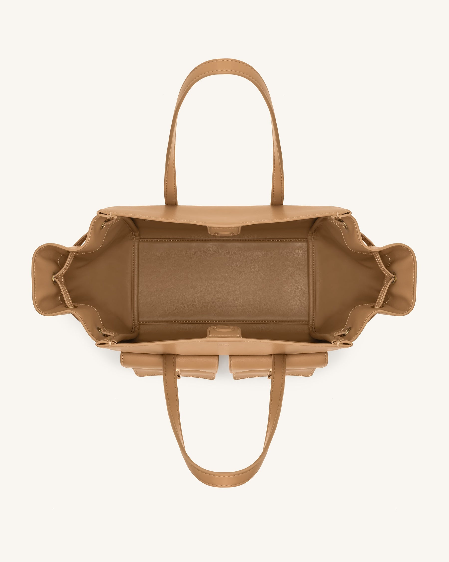 Linda Tote Bag - Latte Color
