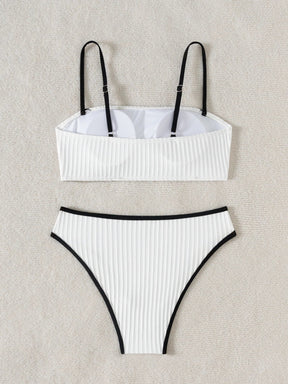 Biquíni Hot Pants Cintura Alta Costiera