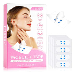 lifting facial ultra invisíveis Maquiagem para Pele Flácida, Papada e Pescoço