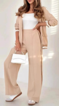 Conjunto Casaquinho e Calça Luiza