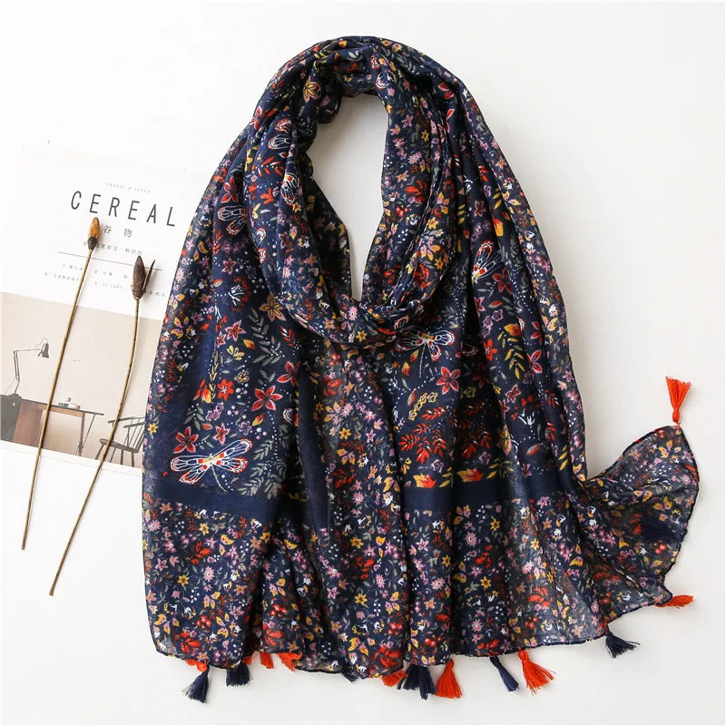 Echarpe Floral Rylee