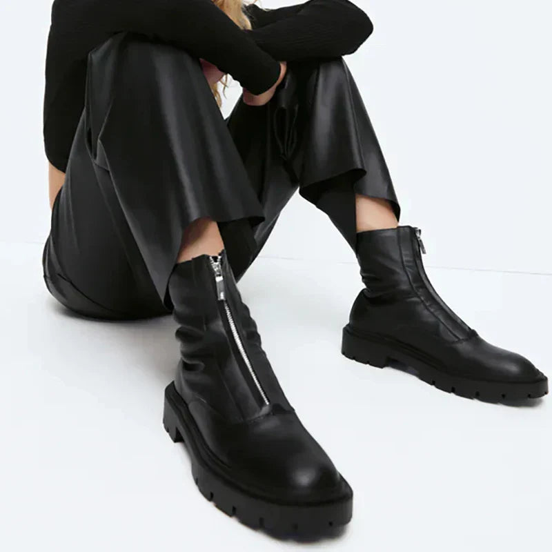 Bota de Couro Aniyah