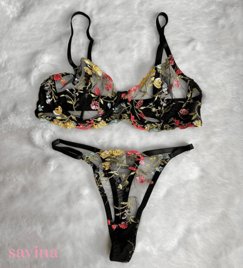 Lingerie Lace Floral