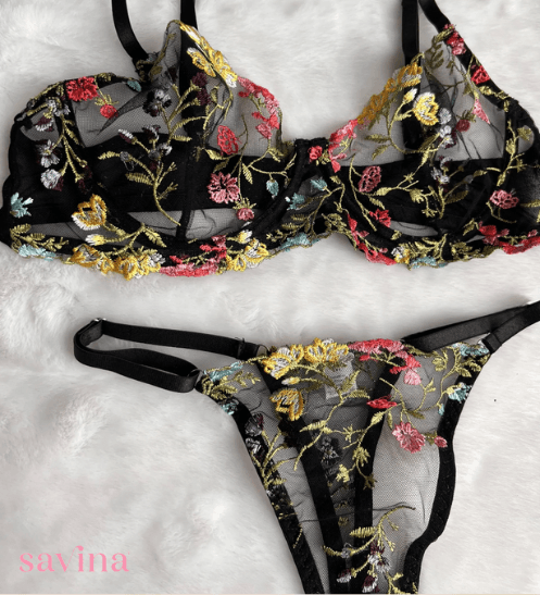 Lingerie Lace Floral