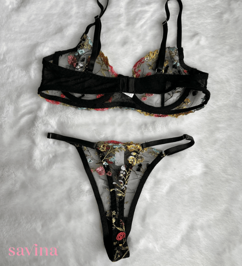 Lingerie Lace Floral