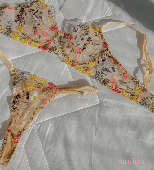 Lingerie Lace Floral