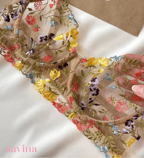 Lingerie Lace Floral