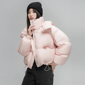 Jaqueta Puffer com Capuz Rebecca