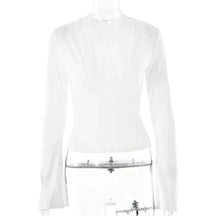Blusa Decotada de Renda Sara