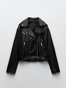 Jaqueta de Couro Outwear Selena