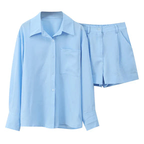 Camisa de lapela Sutton
