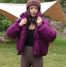 Jaqueta Puffer com Capuz Rebecca