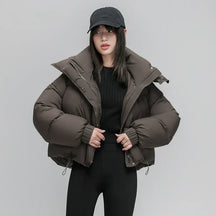 Jaqueta Puffer com Capuz Rebecca
