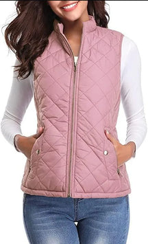 Colete Puffer Gola Mandarim Thea