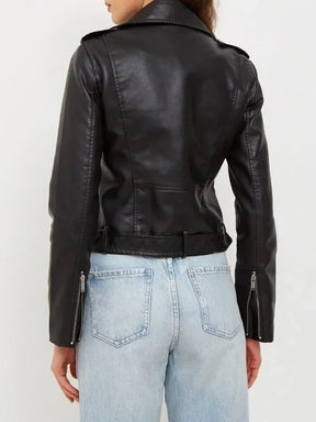 Jaqueta de Couro Outwear Selena