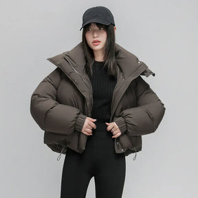 Jaqueta Puffer com Capuz Rebecca