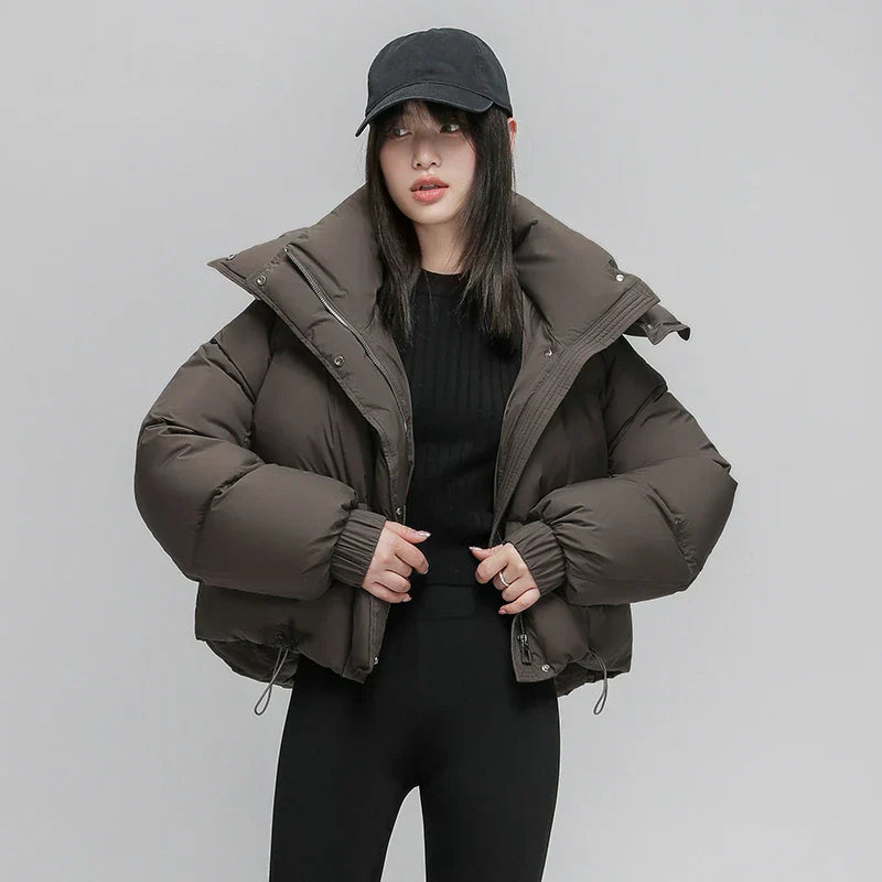 Jaqueta Puffer com Capuz Rebecca