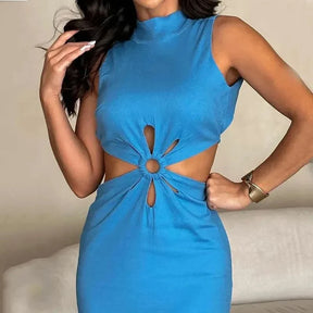 Vestido Bleu Fleur
