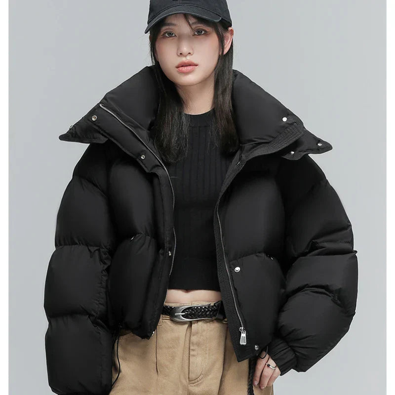 Jaqueta Puffer com Capuz Rebecca