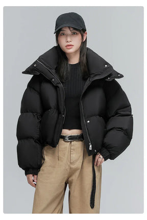 Jaqueta Puffer com Capuz Rebecca