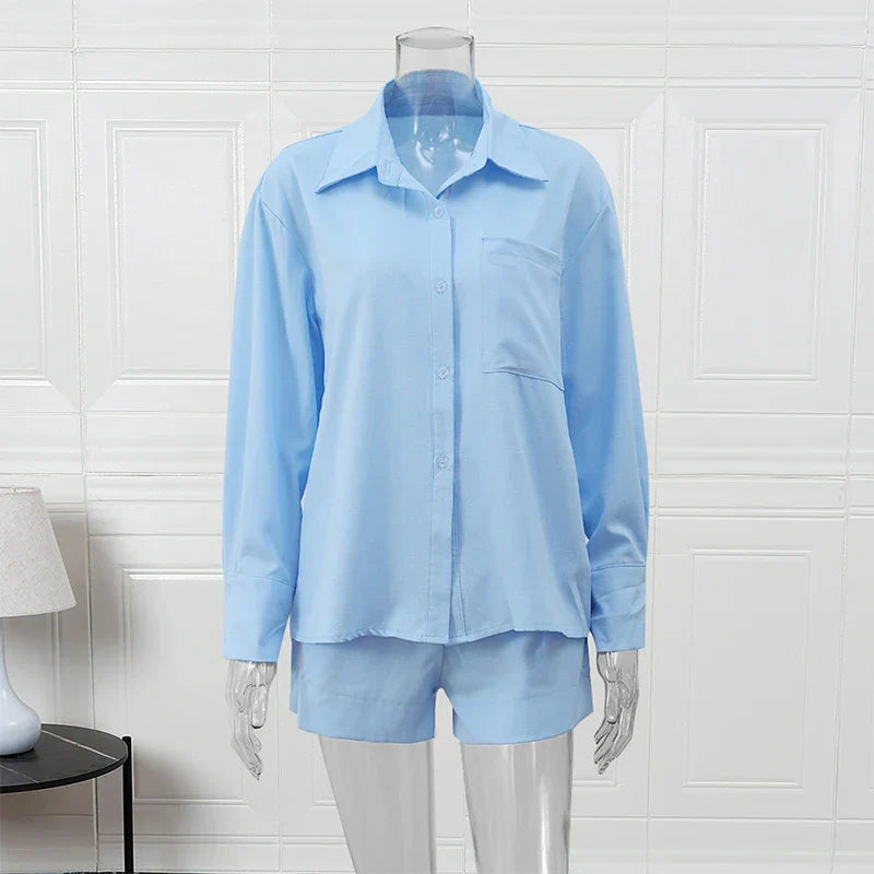 Camisa de lapela Sutton