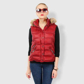 Colote Puffer com Capuz Jayla