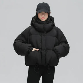 Jaqueta Puffer com Capuz Rebecca
