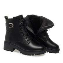 Bota de Couro Britânica Lilith