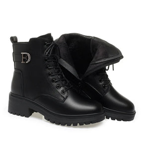 Bota de Couro Britânica Lilith