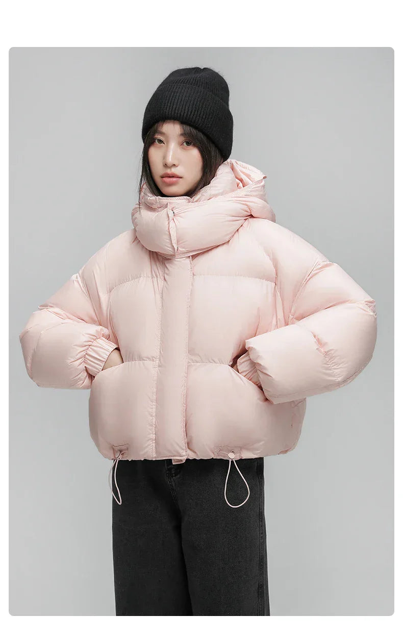 Jaqueta Puffer com Capuz Rebecca
