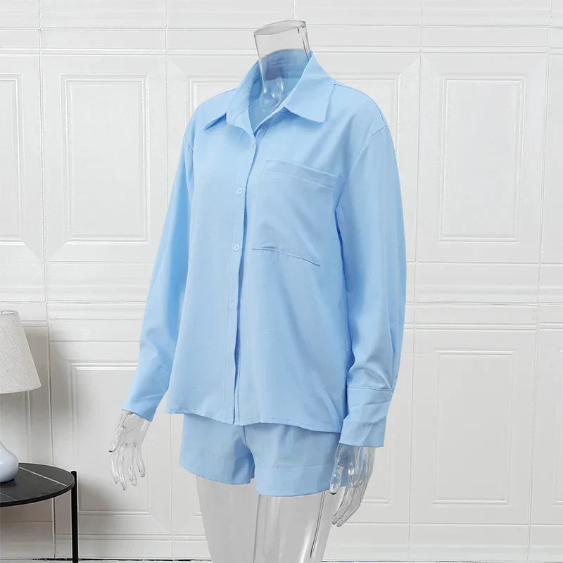 Camisa de lapela Sutton