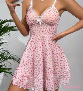 Camisola Lírio Martina™ | Vestido para dormir (Renda)
