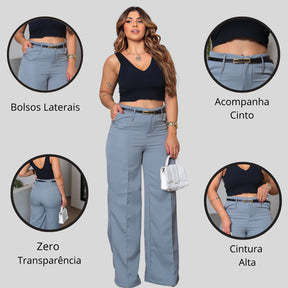 👖🔥 OFERTA IMPERDÍVEL TTINDER JEANS 🔥👖  ✅ 5 Calças Pantalona Alfaiataria Premium