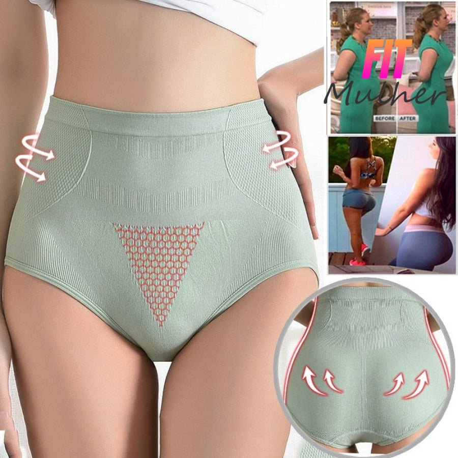 Compre 1 Leve 3: Calcinha Modeladora Cintura Alta