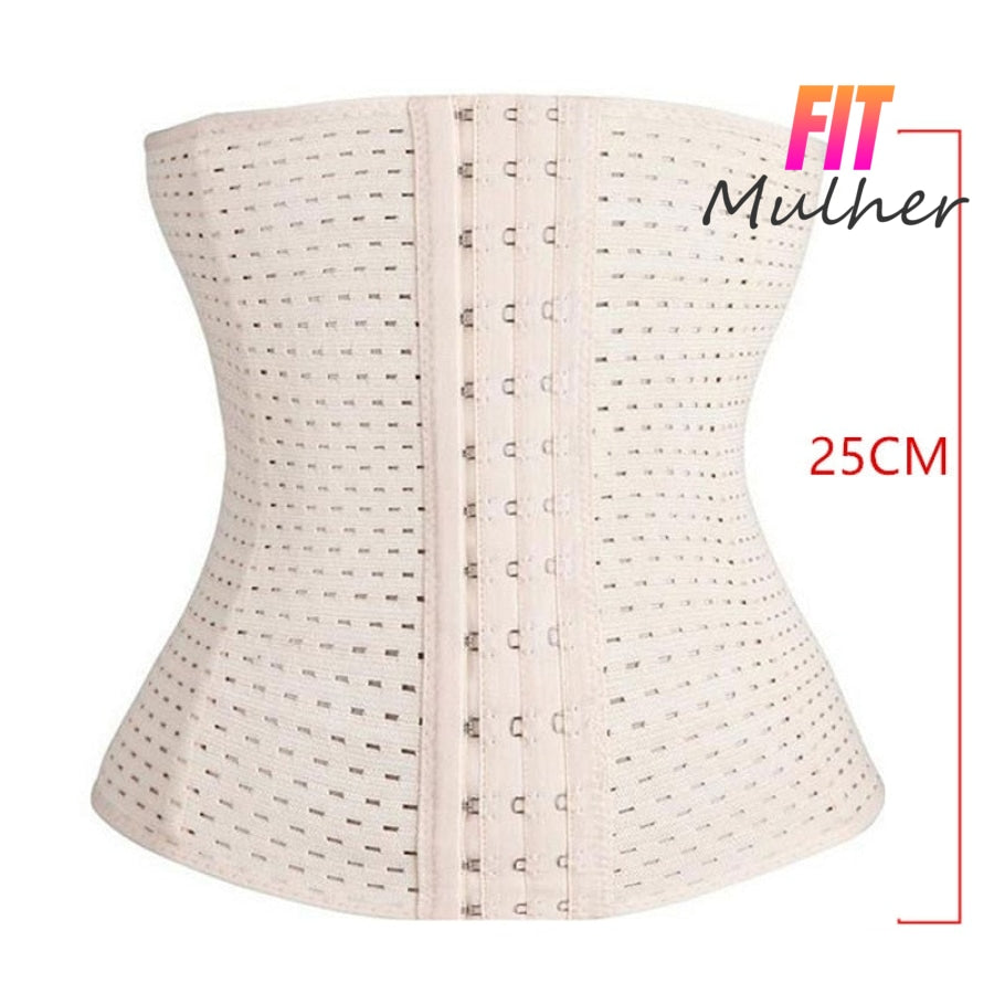 Cinta Modeladora Trainer com Barbatanas de Aço