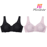 Compre 1 Leve 2: Sutiã Conforto Rendado