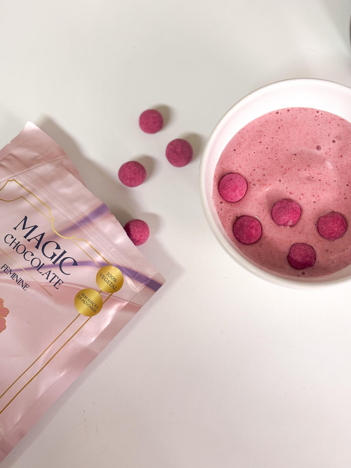 Rosa Feminine - Pouch unitário de 75g