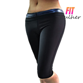Kit Efeito Sauna Camiseta / Calça Curta / Cinta Modeladora